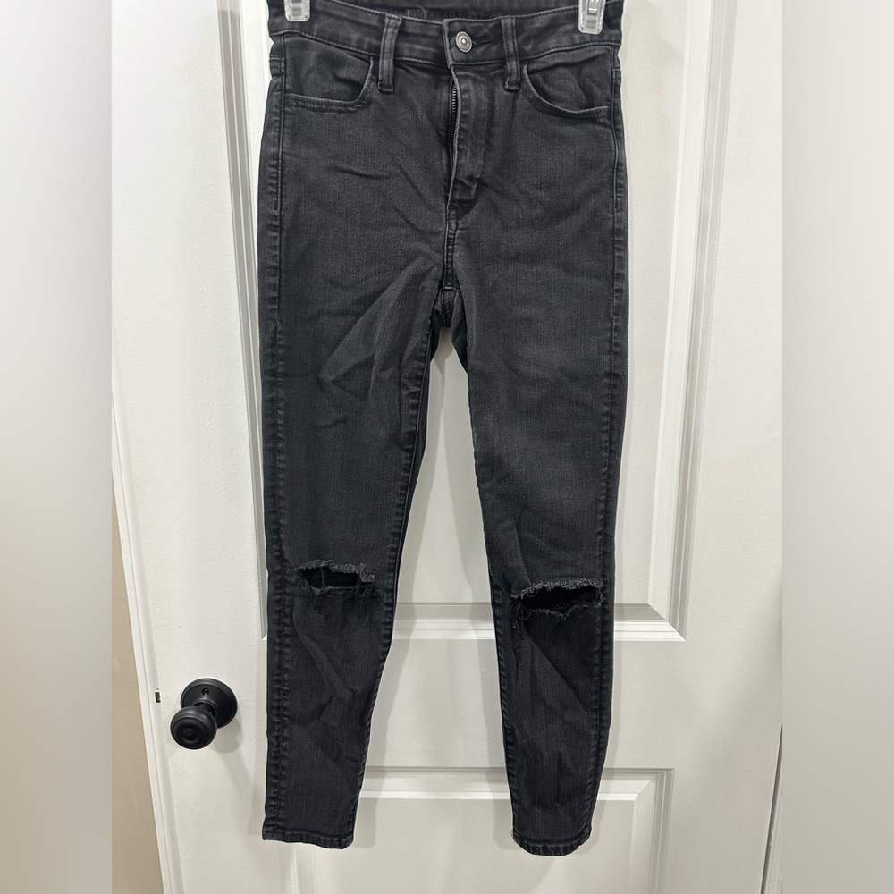 *2 PAIRS* AMERICAN EAGLE SET OF 2 black skinny jeans